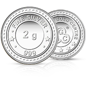 2gm GGC 24K Silver Coin
